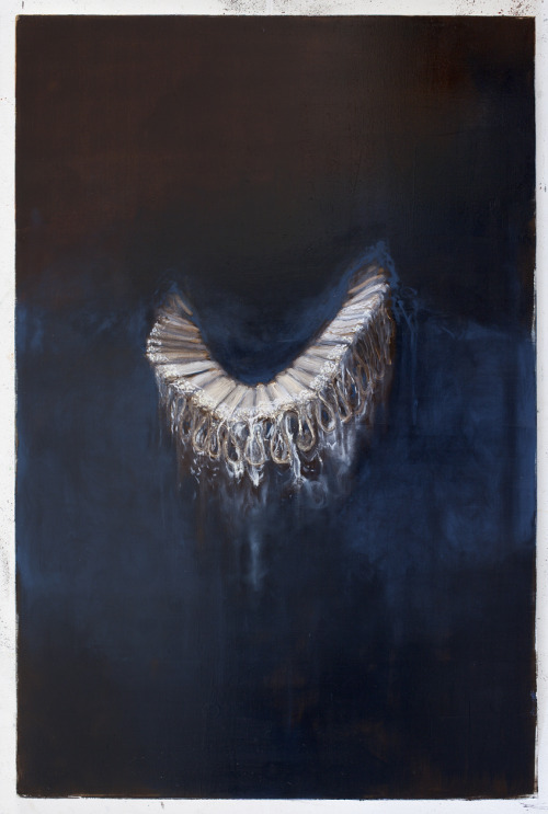 unrealityart: creamdream: Oren Eliav-Collar, oil on canvas, 150x100cm, 2010 (via theories-of)