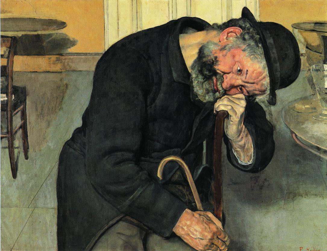 peira:  Ferdinand Hodler:  Disappointed Soul (1889) 