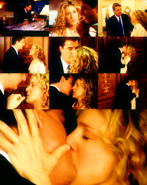 browndemy:  TOP 10 BEST TV KISSES #3 Carrie and Big| 3.9 Easy come, easy go. Carrie: Fuck you!Big: I made a mistake.Carrie: Fuck you!Big: I love you!Carrie: Fuck me. 