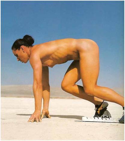 naturist-rich:  Athletics used to be always performed in the nude. 