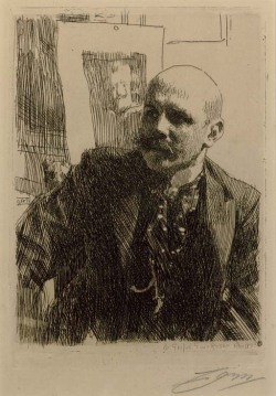 Anders Zorn - Portrait Of Georg Von Rosen