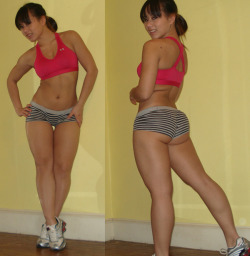 First seen this Asian piece on niketalk.com and couldn&rsquo;t blv it. She stays in the gym