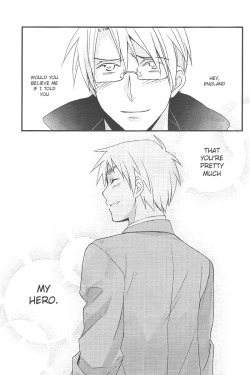 dokuro-:  princesoma:  -jones:  aloistrancy:  psychoticbunnyrabbit:  shoujokay:  ;-;  It’s okay, America. He’s my hero too.  ljbn;skdjbsd ;______________;  lkihdnfjklafhklhn  HOLY SHIT. I ALMOST CRIED!  ;______________________;  ;___; this is beautiful