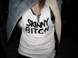 discoglamour:  skinny bitch 