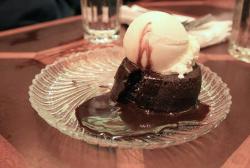 Just ate some homemade Molten Lava Cake (it looked very much like this too).Simply Amazing.