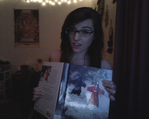 spiritguide: Another installment of Henny’s reading-a-book-topless-with-glasses meme. $200 Phy