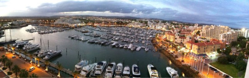 View from the hotel (Tivoli).. Leaving Vilamoura, time for Liboa!