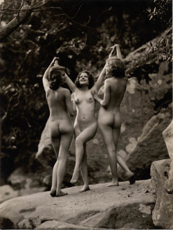 deliciousdecadence:  606catcher:  missblissfreshstart:  passius:  passius:    Photo by Edwin Bower Hesser 1920’s     💋  Faeries at the bottom of the garden…  Delicious Decadence LaDecadenza