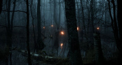 coutureable:  The woods are lovely, dark and deep. And miles to go before I sleep