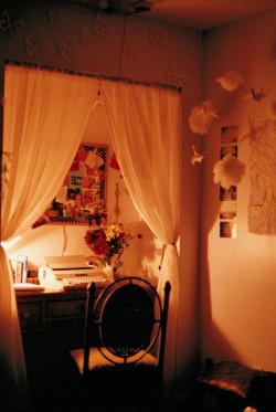 sealegslegssea:rachelraindrop:   my room comes alive at night.  