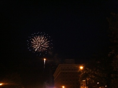 That’s a wrap! Driving home there was a giant fireworks display. I’d like to think it was for us.