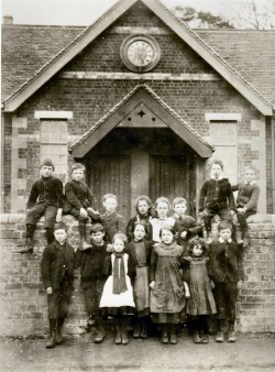 lifeofastranger:St. Mary School, Staffordshire, UK I always wonder what they were thinking. And if the photographer had a mustache.