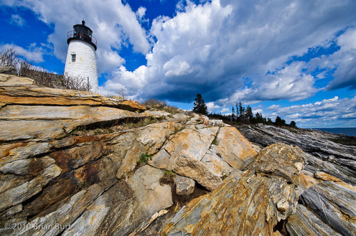 Pemaquid Point Lighthouse - Bristol, Maine (by briburt (Brian Burt Photo))
