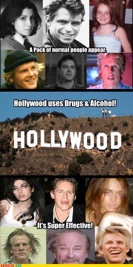 alasborricadas:  Un grupo de personas normales aparece Hollywood usa drogas y alcohol