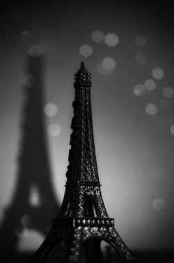 black-and-white:  La Tour Eiffel 