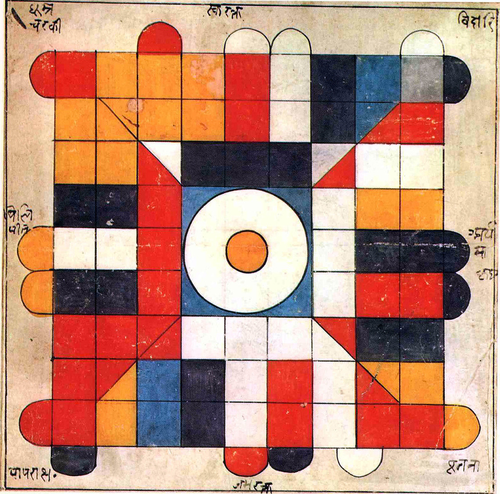 10  loverofbeauty: 18th century tantra diagrams, used for meditation.  Found here.