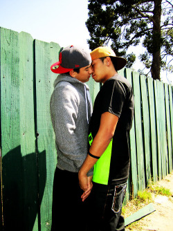 rockysofuckingawesome:  i really love this picture, in broad daylight, the passion between these two guys, it may be set up, but the feeling i’m getting from it that they really love each other and doesn’t care what people think, one day i’ll have