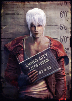 Not bad. Definitely an improvement! I especially like the recoloring of his eyes and the addition of &ldquo;Let&rsquo;s rock&rdquo;.  feelslikeair:  A morning (well) wasted.… … I miss you real Dante. 