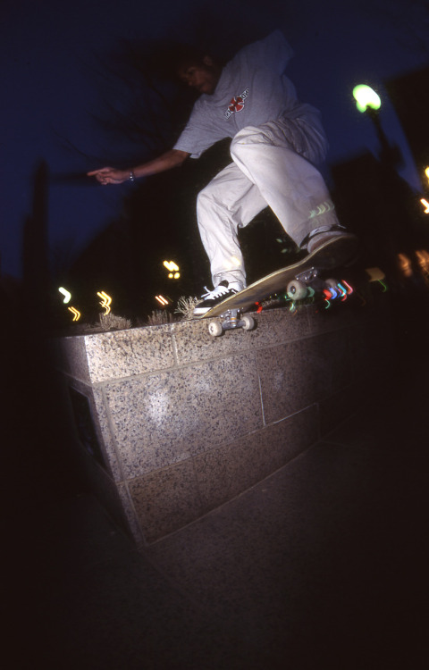 used to shoot alot of skateboarding in BOSTON in the 90’s. copley square. JAHMAL WILLIAMS. e6 