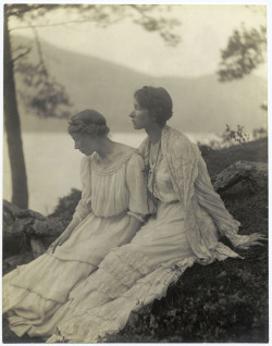 Two Women Under a Tree photo by Alice M.