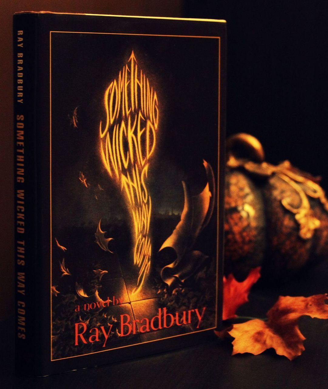 Something Wicked This Way Comes by Ray Bradbury. Required Autumn reading.
“Every page is a crackling brown leaf, blown about on orchard- and bonfire-scented winds. Every bit of description is painfully evocative, extraordinarily vivid. It’s a...