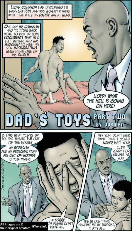 mega-sperm:  Dad’s toys