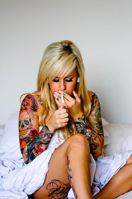 inkedgirls:  cailey’s edit (by dan) 