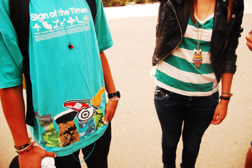 -jasmineblu-:  Hey look it’s me and Johnny boy c: 