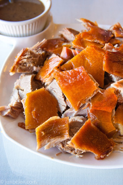 Kaloyambao:  Lechon And Rice :D!  Fml I Cant Eat This During Thanksgiving :( Cus