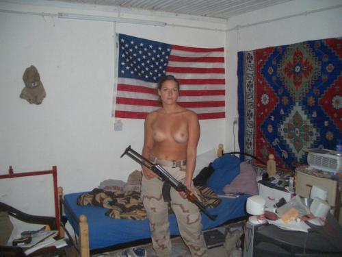 Military Girls in Various Stages of Undress porn pictures