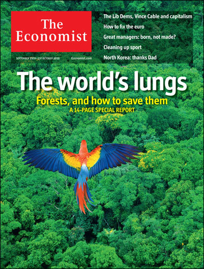 theeconomist:
“ Tomorrow’s cover today: The world’s lungs. There is hope for forests, but mankind needs to move faster if they are to be saved.
”