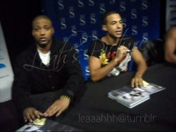 JB &amp; Marv @JLSOfficial Book Signing 20.9.10 &lt;3