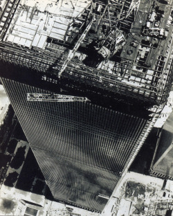 World Trade Center under construction September