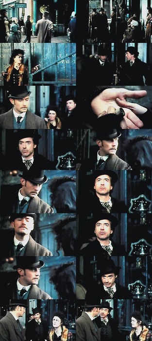 fuckyeahmysteryhusbands:  Such a great scene. Watson, can you really not see what Holmes is trying t