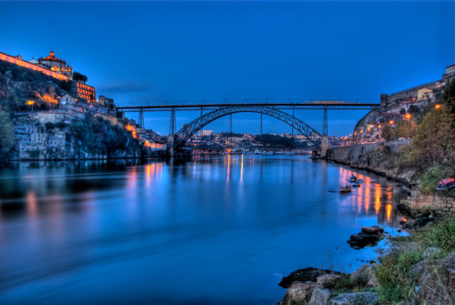 rapids: Luiz Bridge, Porto - Portugal, bridge uploaded by starboardside