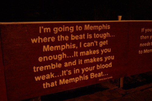 Man, Memphis.
If you haven’t lived it you can’t really get it, but it’s always here waiting.