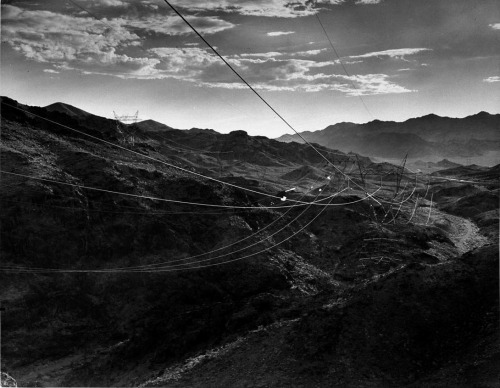 Sex Power lines from Hoover Dam spanning the pictures