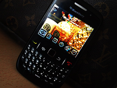 itsviktoria:  My blackberry. I own this ~1 month, and already want new phone. Iphone