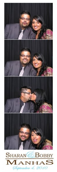 Ahhh… what a nice looking couple! Congrats Bobby and Sharan! All the best to you two in the future! It was a blast.