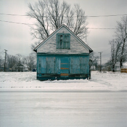 Detroit photo by Kevin Bauman, 100 Abandoned Houses series