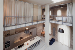cabbagerose:  a home in a converted brewery in berlin via: nytimes 