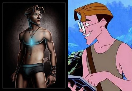 Sex Disney Heroes, by David Kawena pictures