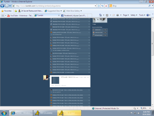 emberlydisgustsme:  Most of that doesn’t even fit. I hate all of you now.  Hey, you know Alyssa Cao too. Small world.