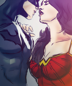 pinkoftheink:  lettersfromtheattic:  idratherbeloislane:  discowing:  soft-intelligence:  kryptongirl:  costumedcrusader:  Bat Love by ~22two on deviantART gah so so lovely  Some days I feel like I don’t ship Batman and anyone, and then there are the