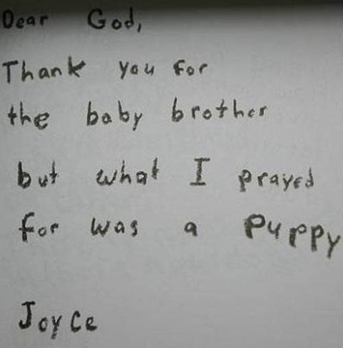 Porn Letters from kids to God. photos