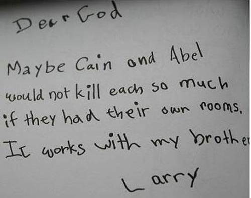 Porn Letters from kids to God. photos