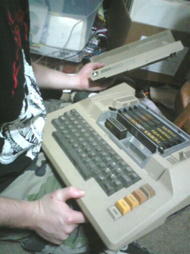 Finally had to give Jean-Paul back his Atari 800 with full memory expansion.