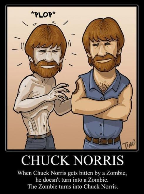 Porn Pics Chuck Norris vs. Zombie 