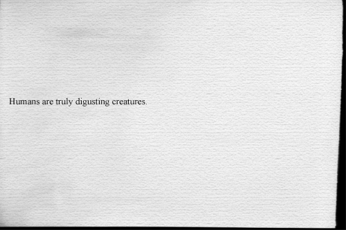 WOW THIS WOULD BE AWESOME IF “DISGUSTING” WAS SPELLED CORRECTLY :/