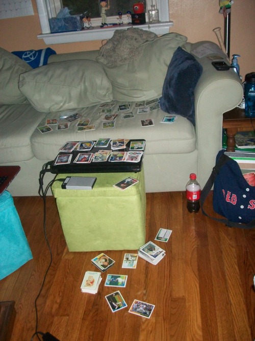 One week ago, I was sorting all my baseball cards. That&rsquo;s what led to the creation of this